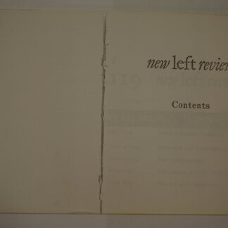 "New left review 논문 관련 자료..
