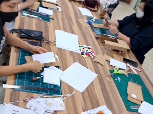 8월 원데이 잡클래스 : 나만의 친환경 노트 만들기