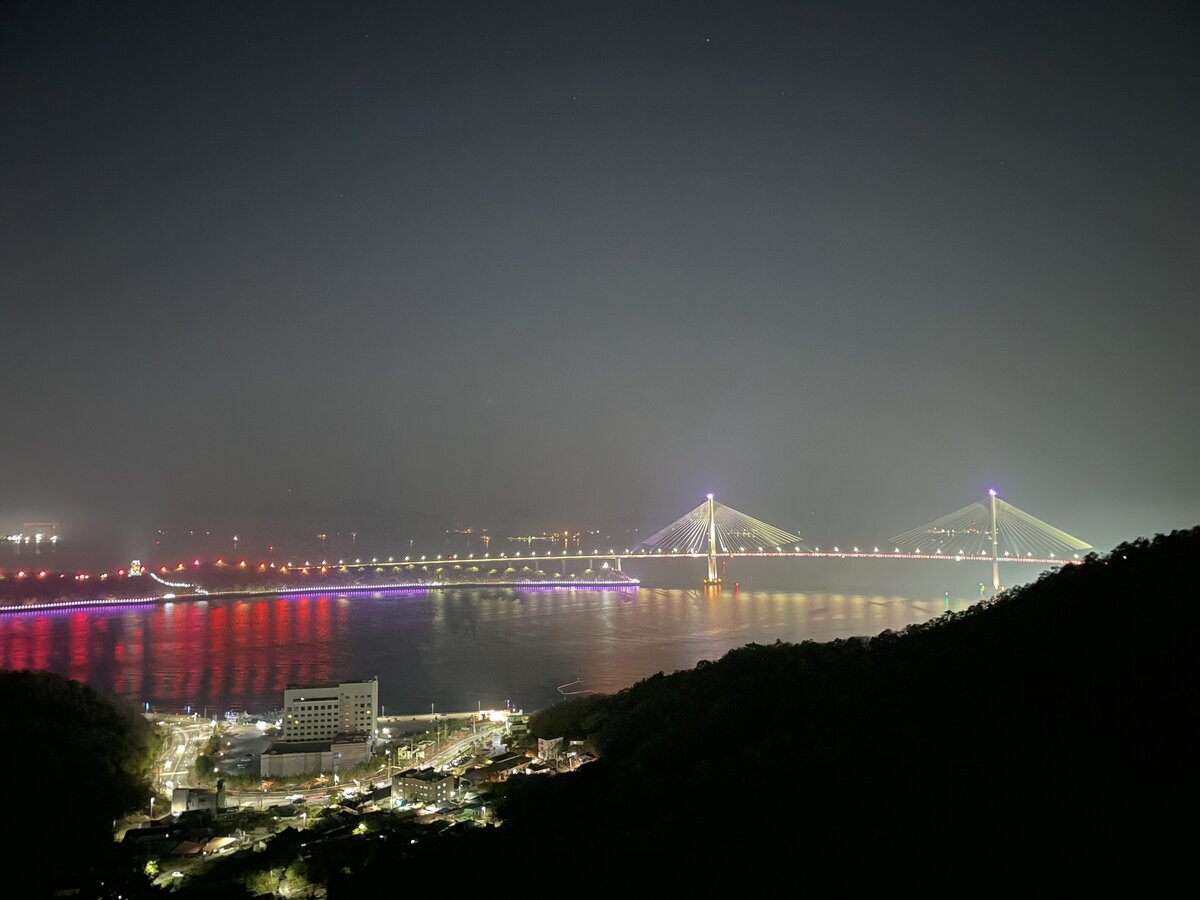 유달산 스테이션 야경 