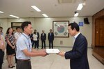 2018년08월13일 5급이하 정기인사 임용장 교부식