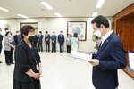 2021년도 하반기 4급 이하 정기인사 임용장 수여식 -1